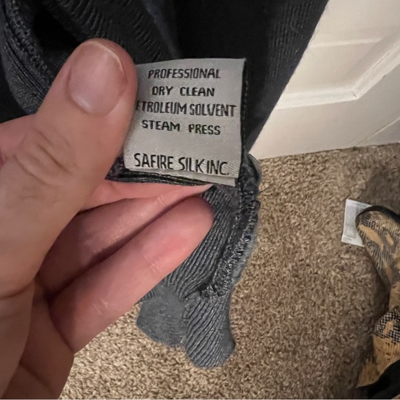 Stacy Adam's jacket blue Versace style pattern M - Picture 9 of 9